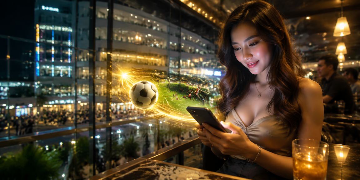 Peminat bola sepak di Johor Bahru mengikuti taruhan langsung melalui mu33