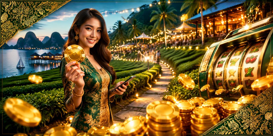 Skrin permainan slot dengan motif batik di Langkawi melalui platform mu33